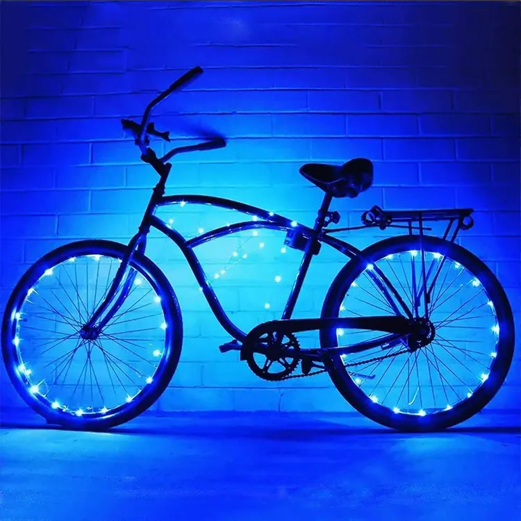 
Waterproof Colorful Cycle LED Bicycle Car Spoke Light Bike Tire Accessories LED Bicycle Wheel Light 