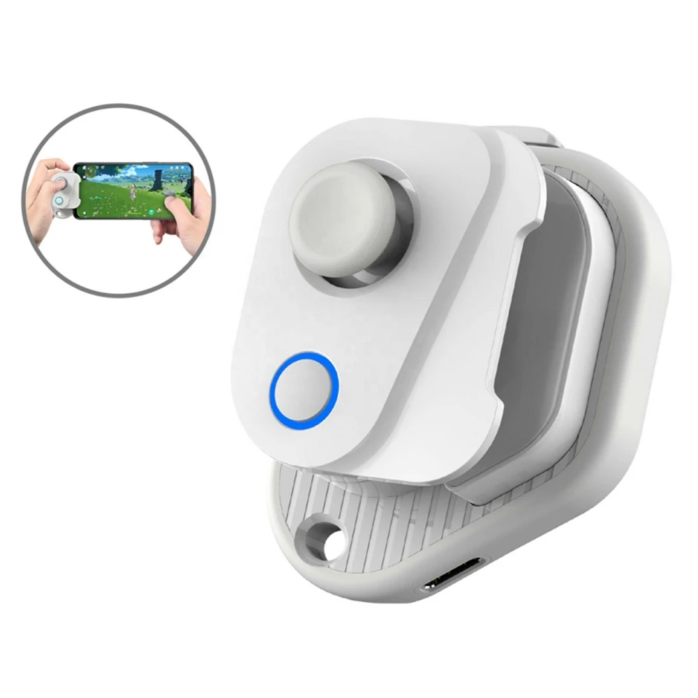 

Gamwing Aobing Lite Joyone Left Gamepad AI Gun Fire Shooting Left One Hand Mobile Joystick Game Controller for iPhone Android IO, Black