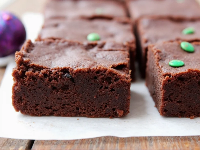 homemade cosmic brownies