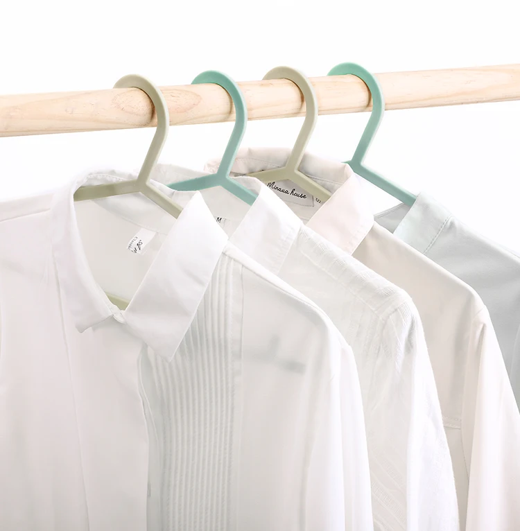 Durable Plastic Adult Garment Coats Clothing Shirt Pants Hanger
