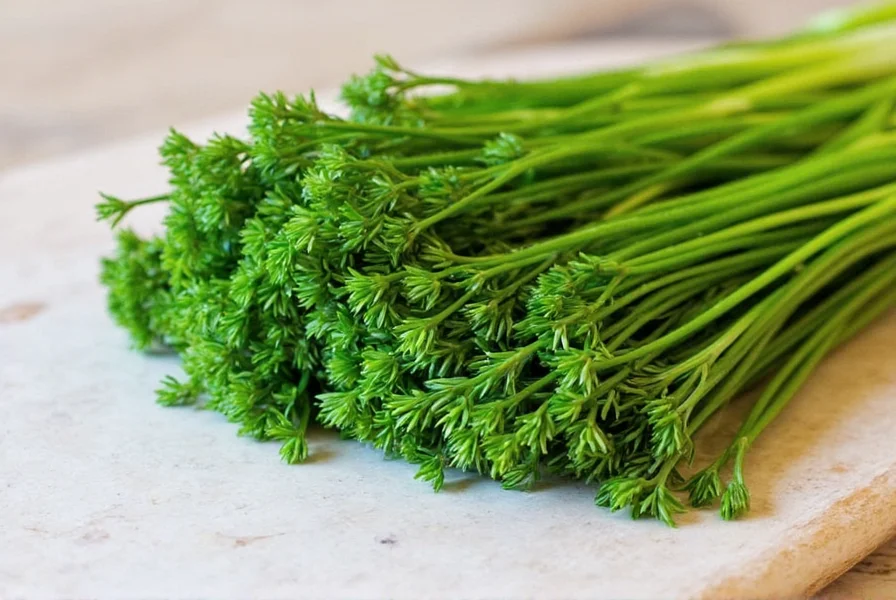 Sun drying chives on tray
