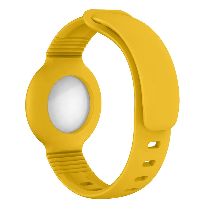 

Popular Design 12 Colors Silicone Cover Handband Watch Band for Airtag Cover