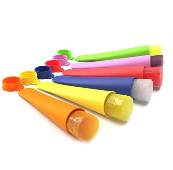 

100% Food Grade ice pop molds Ice cream molds BPA free Silicone Popsicle Mold