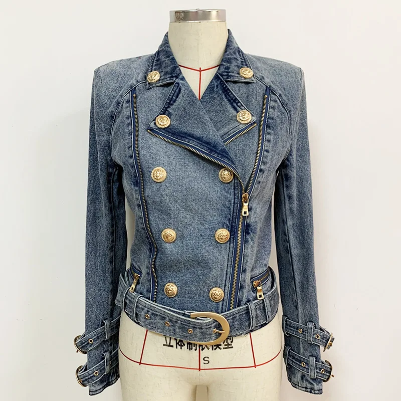 

2021 new arrivals autumn collection fashion brand women casual denim jacket