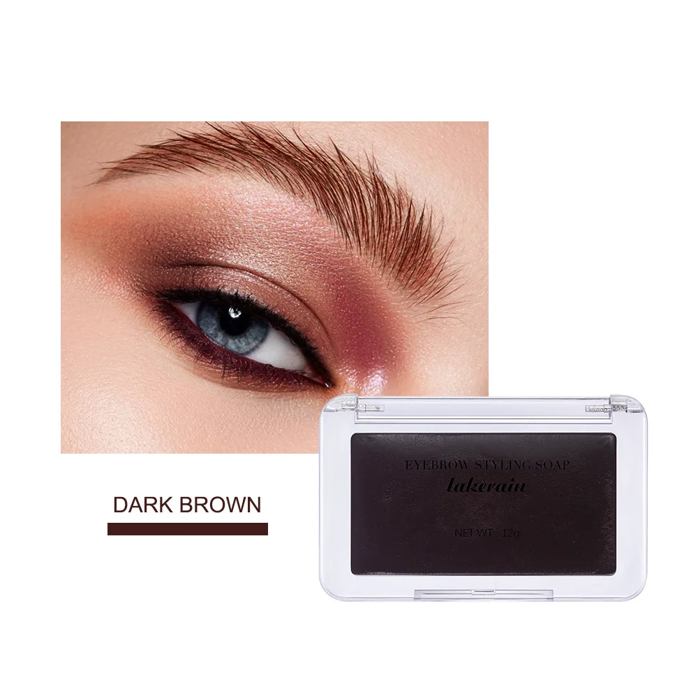 

Stay Put Brow Color - Dark Brown (0.09 Ounce) Vegan, Cruelty-Free Eyebrow Color that Fills and Shapes Brows, As pictures