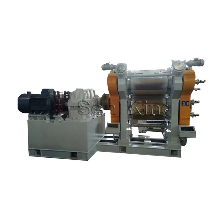 
Three Roll Rubber Calender Textile Calendering Machine 