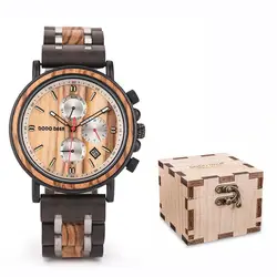 DODO DEER multi-function men's wood watches oem ch