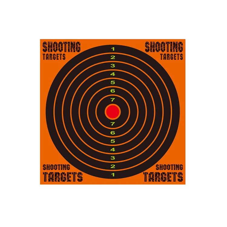 

Customizable 8 inch splatter burst paper targets sport shooting targets label stickers training target paper, As shown, it can be customized