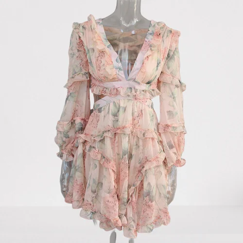 

2020 Wholesale Factory Price Fashion Women Summer Slim Chiffon Sleeveless Casual Dress, Multi as pictures & customized