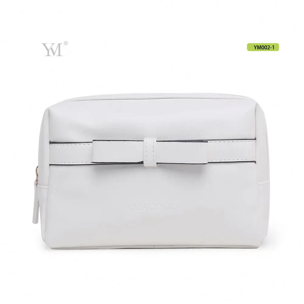 

Cheap Price Zip Hard Case Cosmetic Luxury Bag Factory Leather Travel Women Makeup Bag Pvc Leather Zipper CN;GUA Acceptable YM002