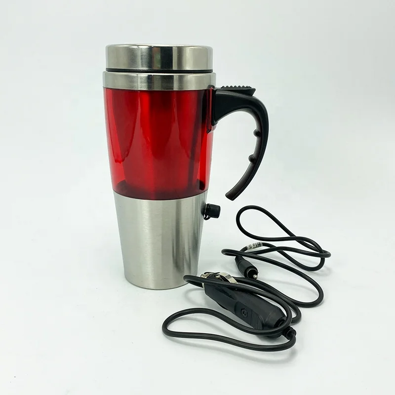 

Double wall thermal heated warmer car usb cable coffee cups, Customized