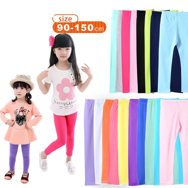 Girls Pants 2019 Warm Winter Pants for Girls Clothing Thick Cotton Leggings Kids Long Trousers