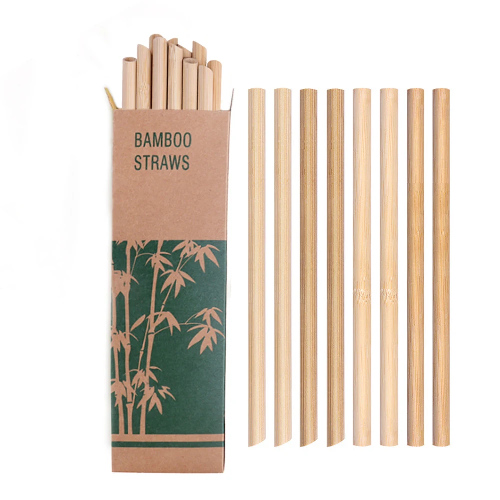 

Best Selling Items Amazon Top Seller Bamboo Straw Ecological Bamboo Straws, Natural bamboo color