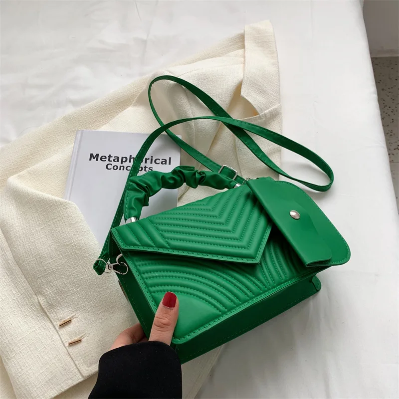 

2022 New Luxury Women's Tote Bags Square Chains Women's Messenger Bags Leather Ladies Handbags Wholesale sling bags for women