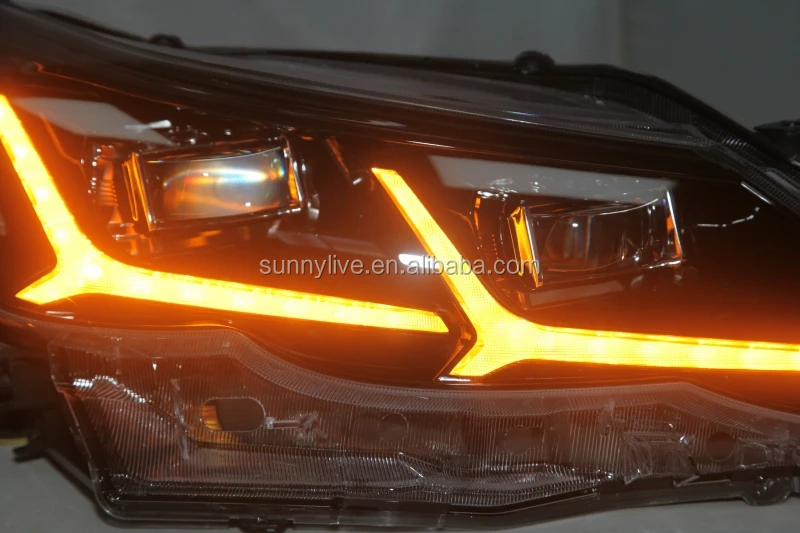 led Headlight for Toyota Vertiga Mark X 2 REIZ 2010-2013 Year YZ