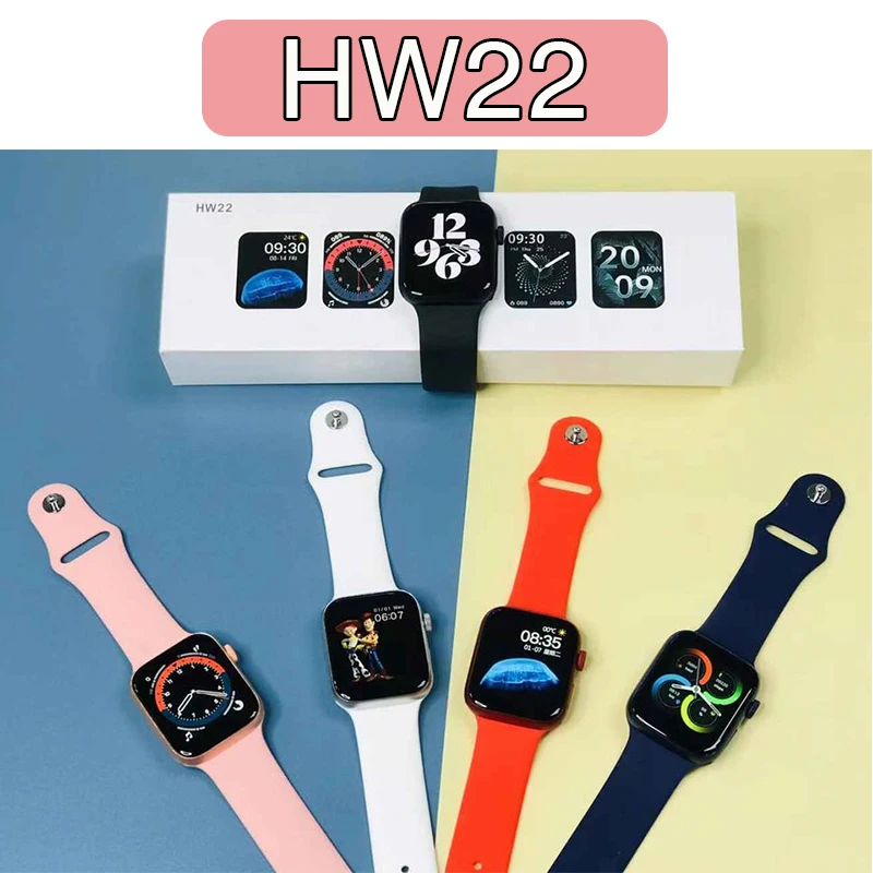 

2021Factory Price Smart Watch HW22 1.75 reloj intelligent iwo 13 watch6 series 5 6 smartwatch for man women PK w46 w26 hw12 hw16, Multi