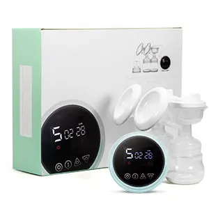 Adjustable level suction feeding pump breastmilk storage with milk bottle