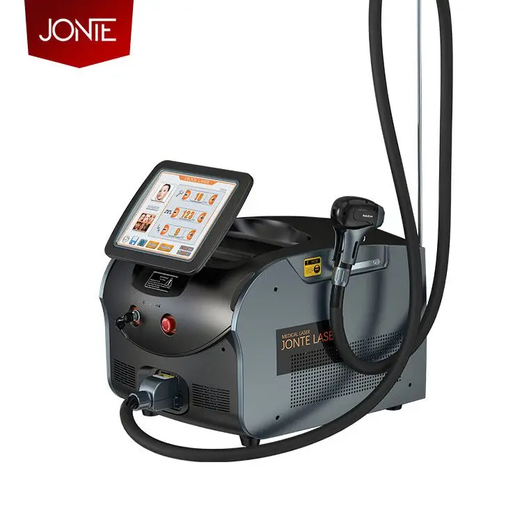 

Best 3 Wavelength Home Use 808/1064 Diode Laser 755nm Alexandrite Laser Hair Removal Machine, Black white red