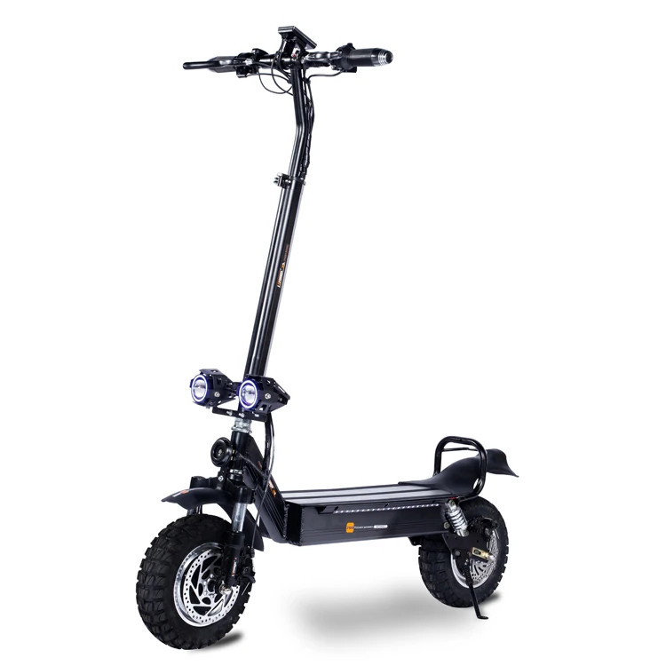 

Best 2000W Dual Motor Adults Two Wheels Fast Off Road Electric Scooter, Black
