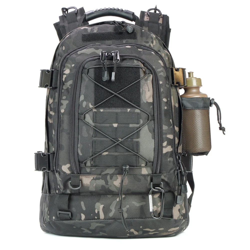 

venda imperdIvel military mochila tatica Expansivel mochila militar ao ar livre 64L