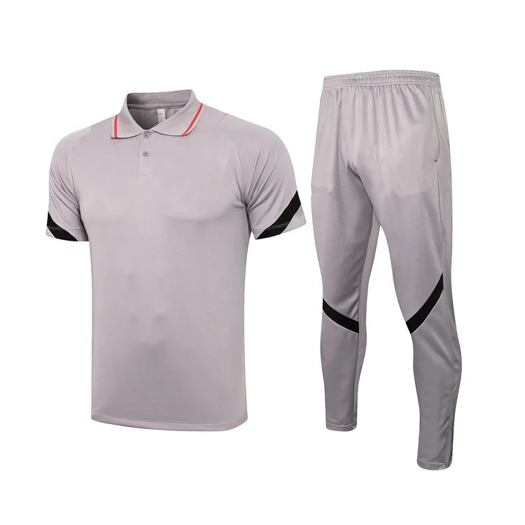 

Latest Design Plain Jersey with Pants Custom Soccer Jersey Design Patterns, Any colors can be made