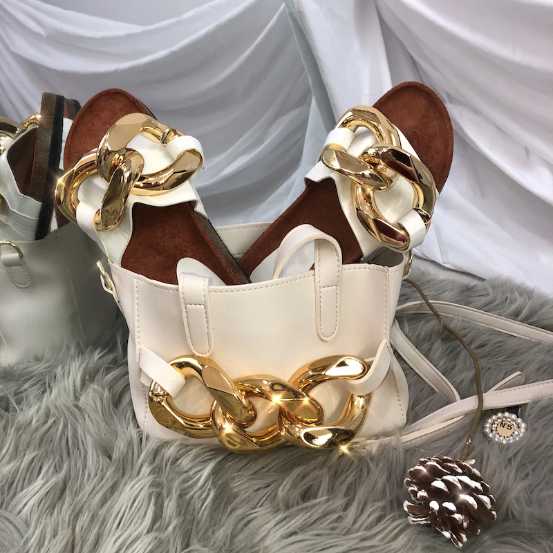

purses leather shoulder sling bag for girls women slippers sandals, Multi