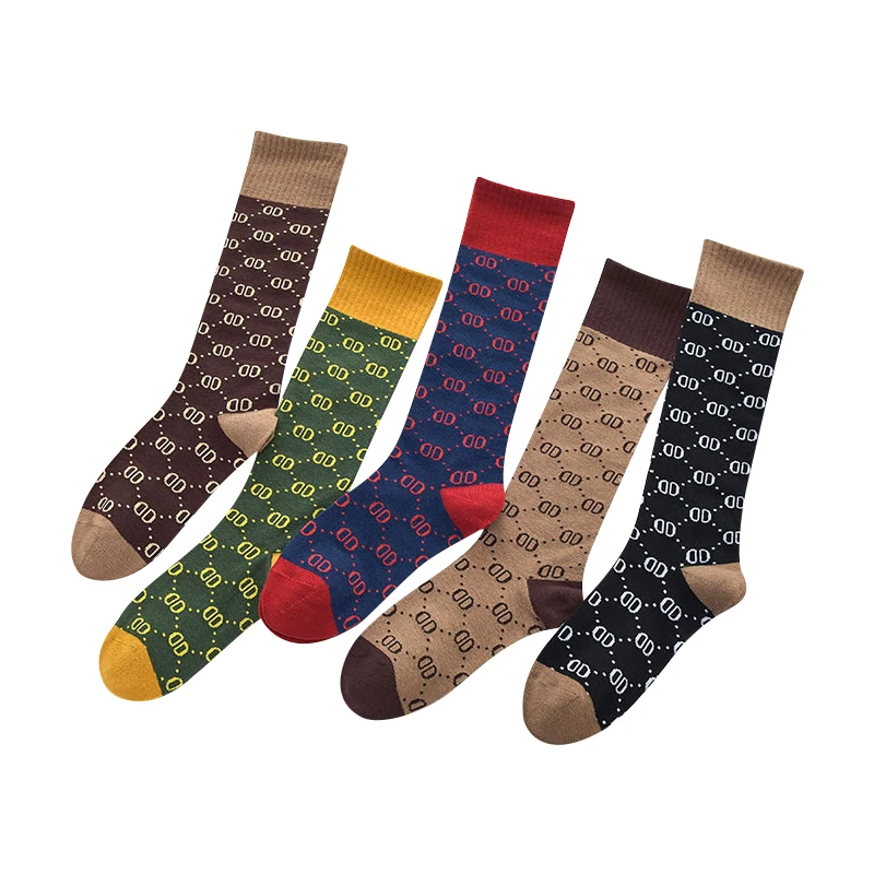 

FREE SHIPPING Wholesale Custom logo gg socks fashion luxury brand designer socks famous socks for women, Custom color