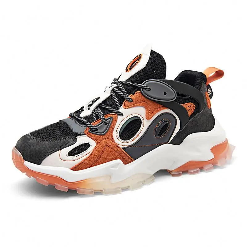 

New design lightweight breathable upper popular fashion sneakers men's sports shoes, Optional