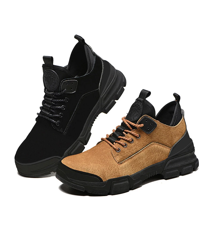 

Fashion labor insurance shoes safety anti-mite Anti Smashing Safety shoes, Brown