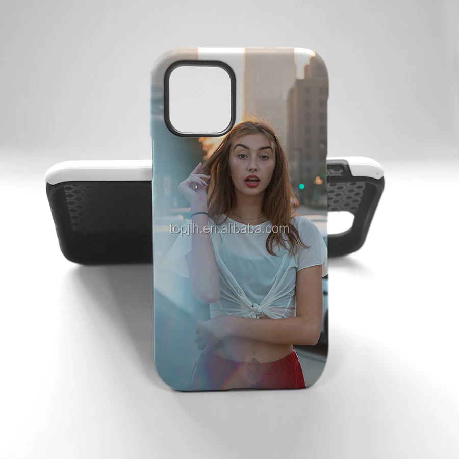 

Sublimation 3D Phone Case Sublimation shock proof Phone Case 2 in 1 for iPhone 11/12/13/14/15 Pro custom logo tough cases