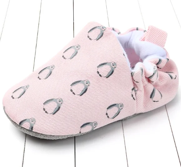 
Boy Soft Sole cotton Infant Prewalker Crib Shoes for babys 