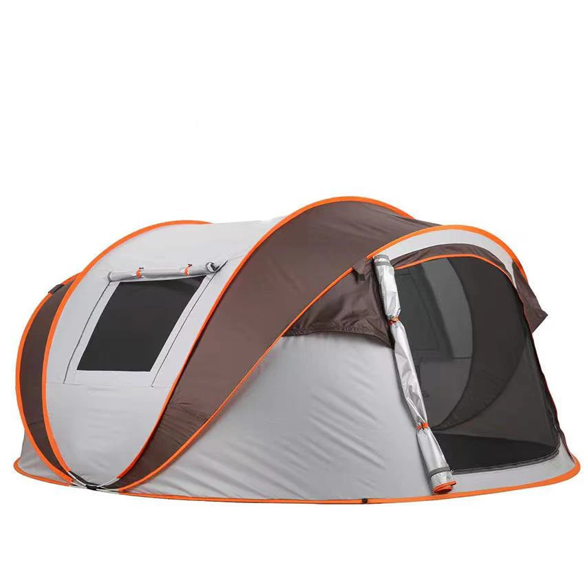 

3-4 Person Quick open Pop-up Cabin Camping Tent Outdoor Customized Long,Camping Tent, Picture