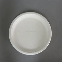 

100% Biodegradable & Compostable Bagasse Round Food Paper Plate