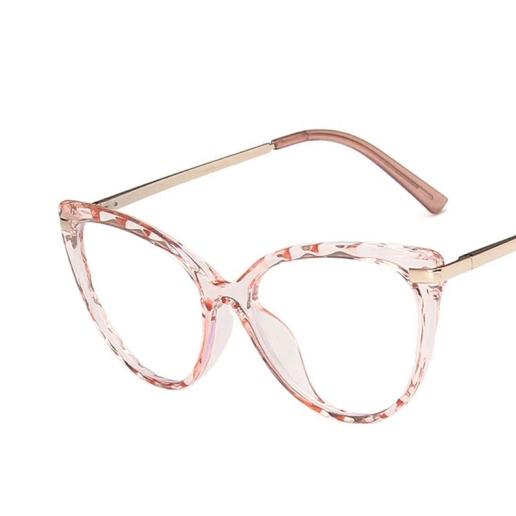 

Vintage TR90 Frame Style Women Classical Ladies Cat Eye Shape Blue Block Optical Glasses 2022, Colors