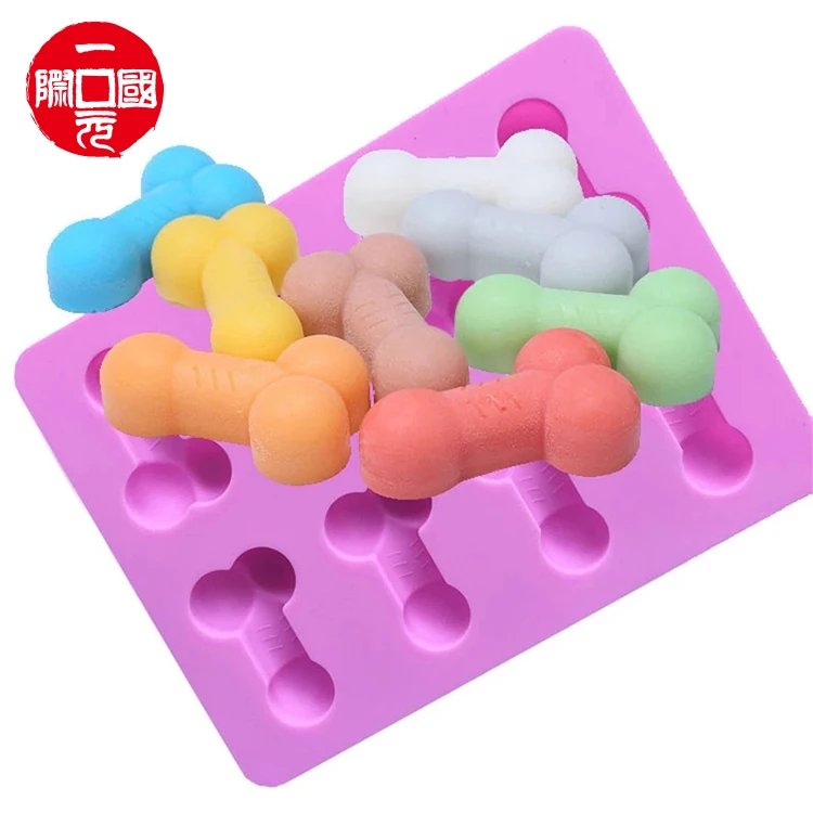 

Creative funny 8 cavity silicone mold heat-resistant silicone biscuit mold