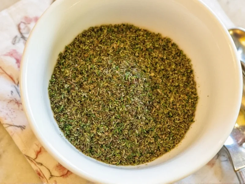 1/2 tsp Dried Thyme to Fresh: Exact Conversion Ratio Explained