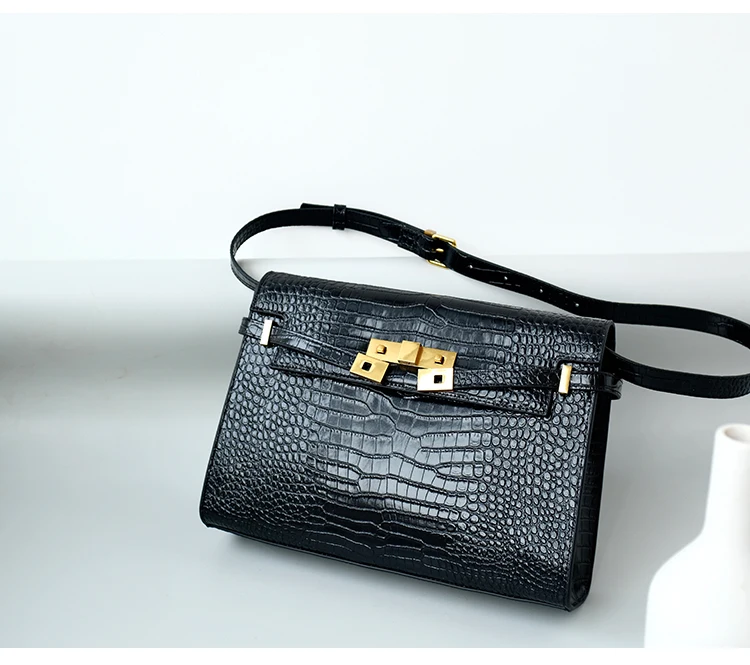 

2020 crocodile leather fashion bags handbags ladies wholesale womens crossbody shoulder bag hand bags