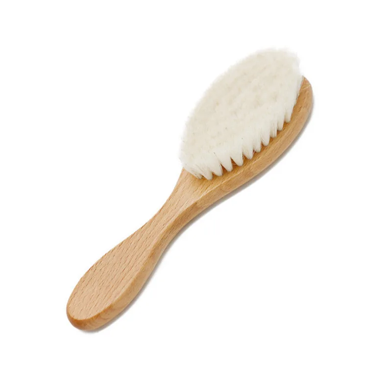 

Ah Customizable Logo Detangling Hair Dryer Wooden Brush for Women