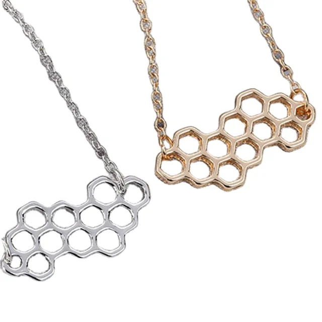 

Fashion Explosion Style Simple Honeycomb Bracelet Ladies Cold Wind Wholesale