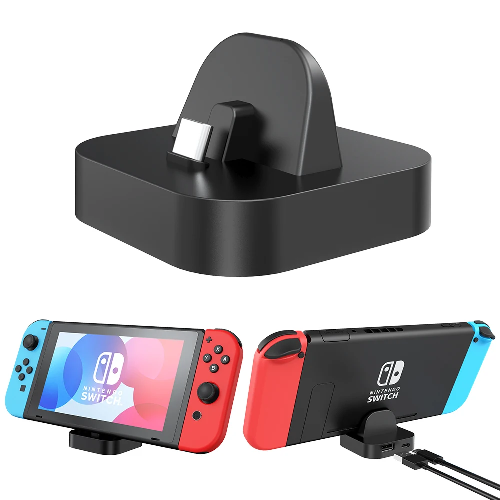 

Laudtec Portable Charging Dock For Nintendo Switch, Stand Holder Charging Station For Nintendo Switch