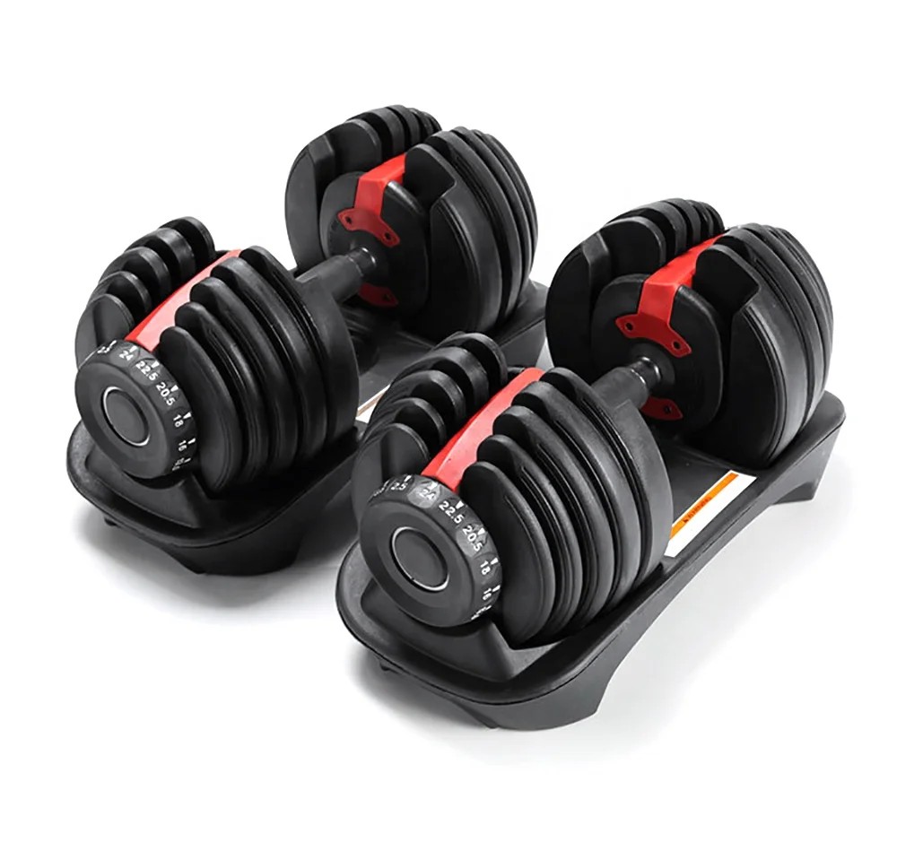 

Manufacturer Wholesale Hot Selling 1090 Cheap 90lbs 24kg Adjustable Dumbbell Set For Exercise Body, Custom color