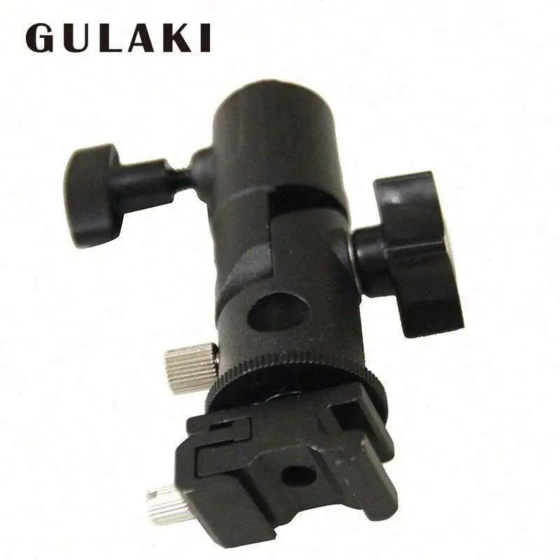 

E shape universal metal flash bracket HOPry e type camera flash bracket