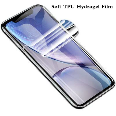 

High transparent soft tpu hydrogel film for iphone 12 11 Pro Max x xs max screen protector, 1color