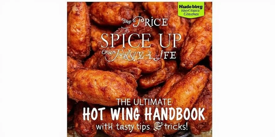 Spice level comparison table for wing rubs