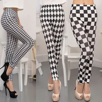 

High Waist Girl Legging Plus Size Capri Pants Milk Silk Ninth Pants Leggings