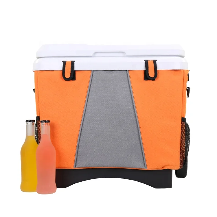 

GINT Hot selling 28 L 600 D PVC Cooler tote with wheel plastic Insulated cooler box Durable Cooler Bag Wholesale, Customized color