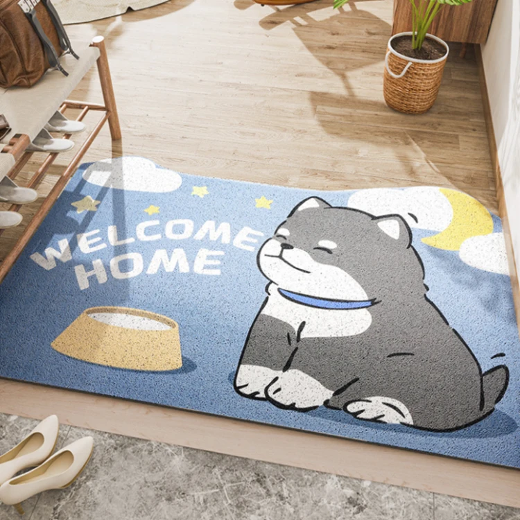 

Factory Direct Cartoon Animal Door Mats Welcome Home Door Mats Dust Mud Scraping Mats