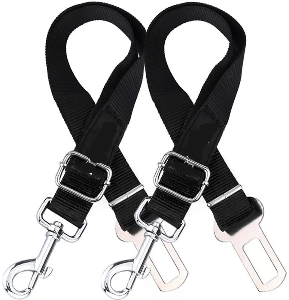 

Free Sample Pet Seat Belt Elasticity Pet Car Seat Belt Dog Cat Safety Collar Leash