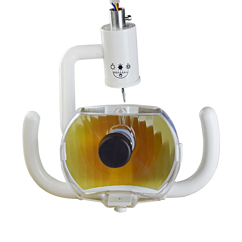 牙科附件牙科圆形冷光卤素口腔灯光无影聚光灯用于牙科单元椅/牙科