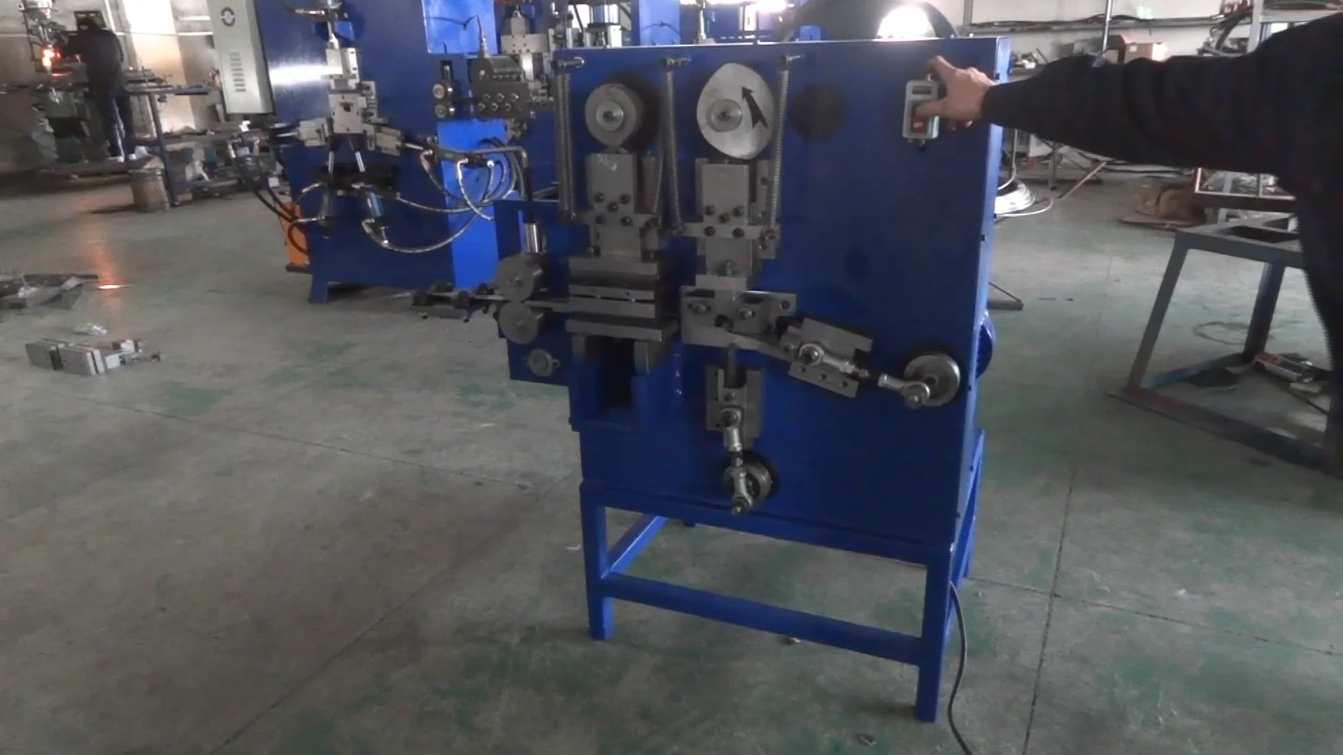 Strapping Steel Belt Buckle Making Machine Suppliers Buy Belt Buckle